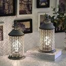 10.5" Tall Battery Powered Metal Table Lamp（Set of 2） by JHY DESIGN