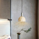 Acorn Alabaster Pendant Light