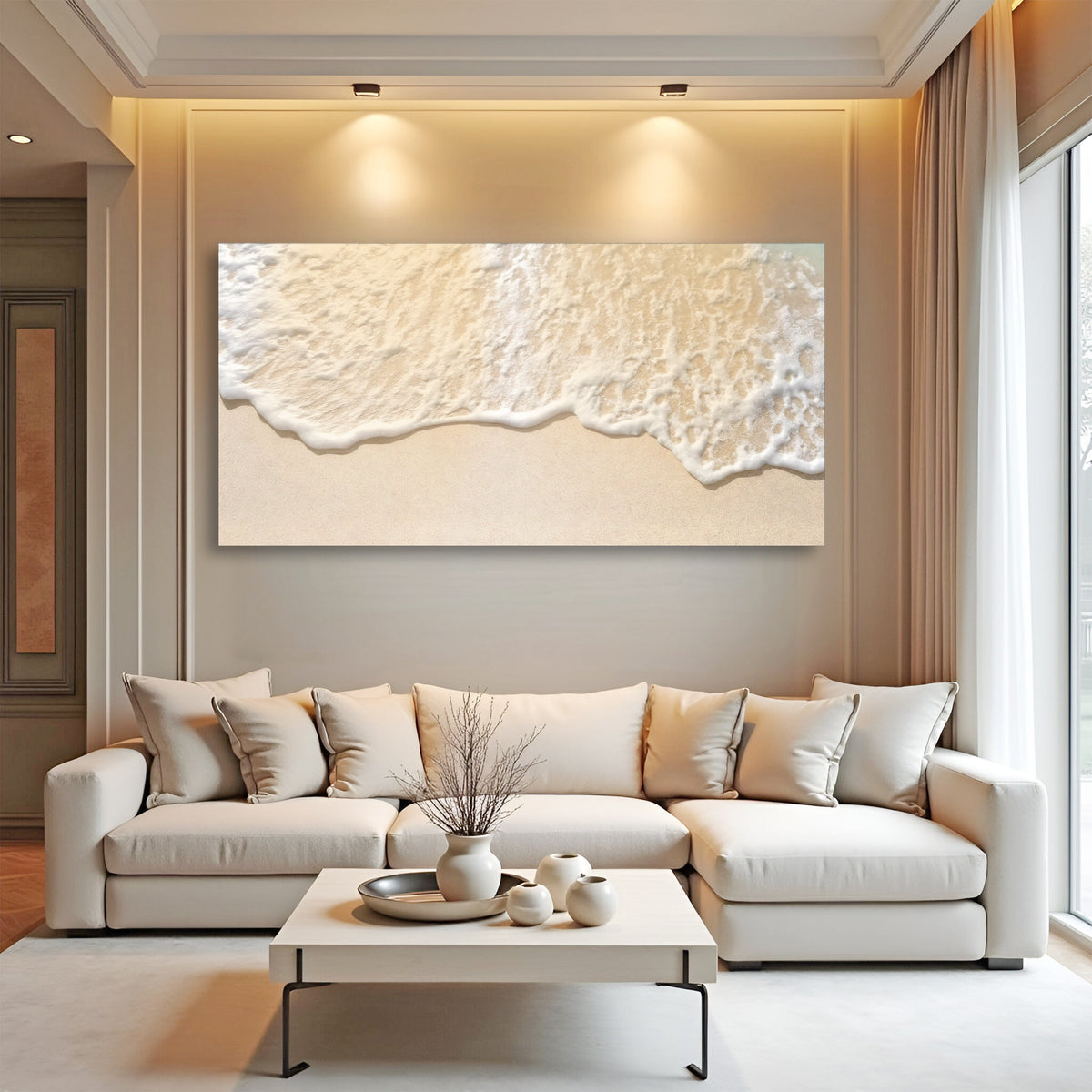 Sandy Waves Wall Art II, photo 3 of 10