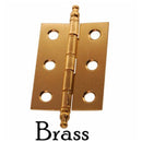 Premium Butt Hinge with Steeple Tips for Reliable Door and Cabinet Installations