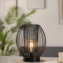 9.5''High Cage Battery Powered Table Lamp( Round ) by JHY DESIGN