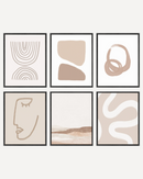 Cream abstract