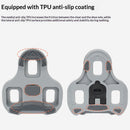 Road Pedal Cycling Shoes Cleats Self Locking Pedal Anti-Slip Cleat Compatible Look Road Bike Cycling Accessories Road Bike Cleats For Speed Cleats Indoor Outdoor Spin Cycling Pedals Cleat And Bicycle Clips Set