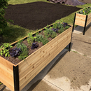 18" x 72" Raised Garden Bed - 30" TALL / Select Grade by Cedar Planters