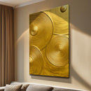 Gold Symphony Wall Art
