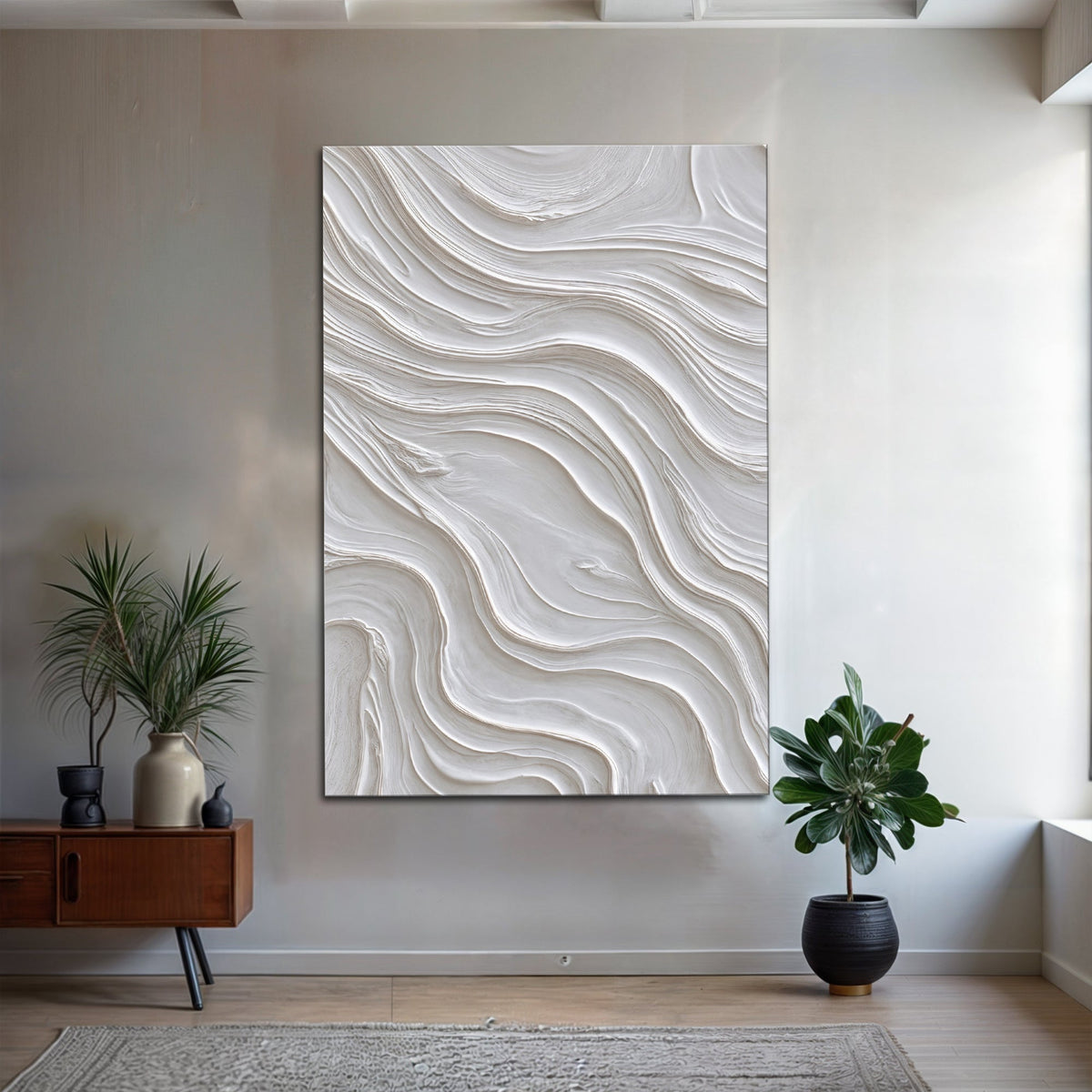 Minimalist Ocean Wave Wall Art, photo 4 of 10