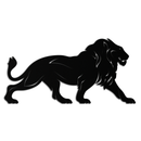 Majestic Lion Wall Art - Steel Wall Decor for Home and Office -KAF002