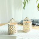 2 Pack Hanging Birdcage Tealight Lantern by JHY DESIGN
