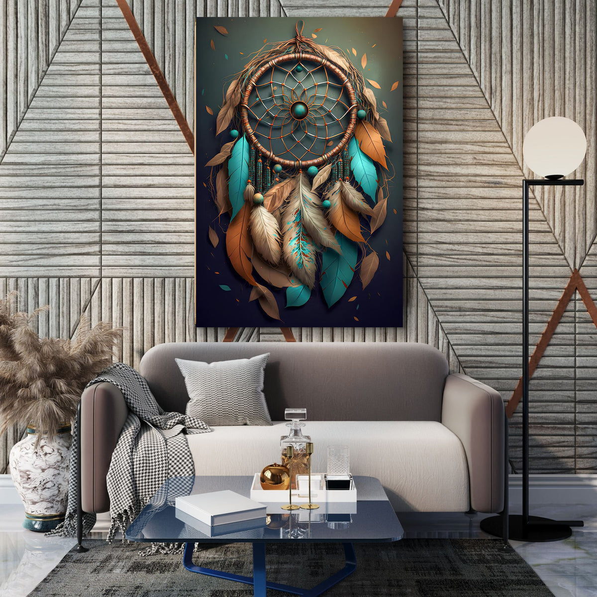 3D Whispering Feathers Wall Art IV, photo 2 of 10