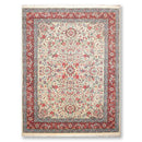 9x12 Ivory Hand Knotted 300 KPSI Kum 100% Wool Traditional Oriental Area Rug