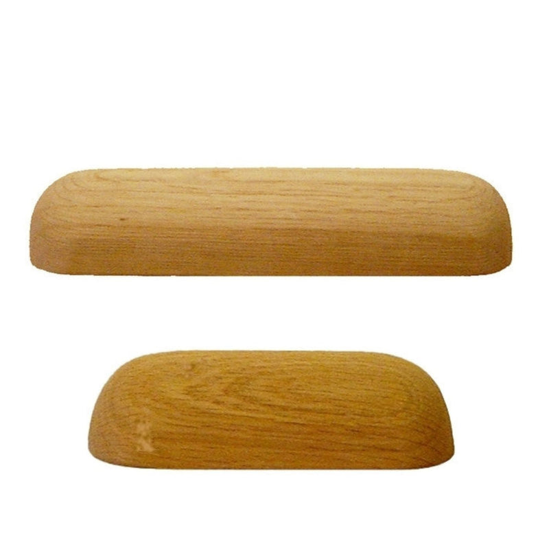 5" or 7" Rounded Oak Desk Handle