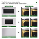 48“ Freestanding Custom Gas Range with 8 Sealed Burners Cooktop, Rapid Convection Oven, Natural Gas/LP Convertible - AK-G48N05A-1