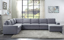 Tifton - 7 Seat Reversible Modular Sectional Sofa Chaise by HouseOfZazla