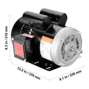 1.5HP Electric Motor 3450 RPM AC 115V/230V by HouseOfZazla