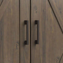 Ela - Medium Storage Cabinet - Smoky Brown by HouseOfZazla