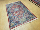 3' 5" X 5' 8" Vintage Handmade Turkish Wool Rug Carpet Vegetable Dyes Nice Red