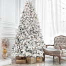 4FT Flocked Christmas Tree with 150 UL Lights