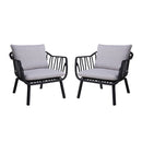 Huron Outdoor Club Chair (Set of 2)
