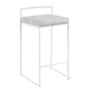 Fuji - Simple Elegance, Contemporary Stackable Counter Stool by Unique Piece Furniture