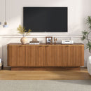 Vibe Haus Mid-Century Modern TV Stand for 70 Inch TV