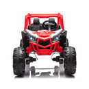 24V Ride On XXL UTV car for kid,2seater with two safety belts, Side by Side 4x4 Ride on Off-Road Truck with Parent Remote Control, Battery Powered Electric Car w/High Low Speed, two safety belts.