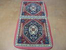 2'X 4' Antique Handmade Turkish Floral Oriental Wool Rug Pillow Case Cushion