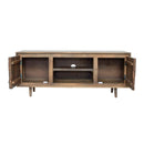 TV Cabinet With Recycle Wood 2 Door - Brown by Unique Piece Furniture