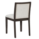 Dining Set With Rectangular Table, 4 Upholstered Chairs & 1 Padded Bench