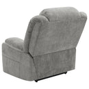 Beca - Upholstered Power Lift Recliner With Cupholders And USB Charging by HouseOfZazla