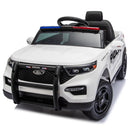 Licensed Ford Police 12V Ride-On Truck with Parental Remote Control by HouseOfZazla
