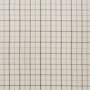 Plaid Rod Pocket and Back Tab Curtain Panel with Fleece Lining Natural 50x95