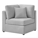 Chauncy - Sectional With Storage Ottoman by HouseOfZazla
