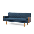 Aidan Mid Century Modern Tufted Fabric Sofa by HouseOfZazla