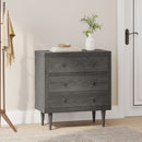 Nystrom - Mid Century Modern 3 Drawer Chest