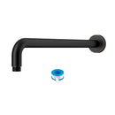 Oil Rubbed Bronze 16" Shower Arm With Flange, Stainless Steel, For Rain Shower Heads - Oil-Rubbed Bronze by HouseOfZazla