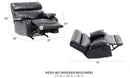 Modern Design Rocker Recliner by HouseOfZazla