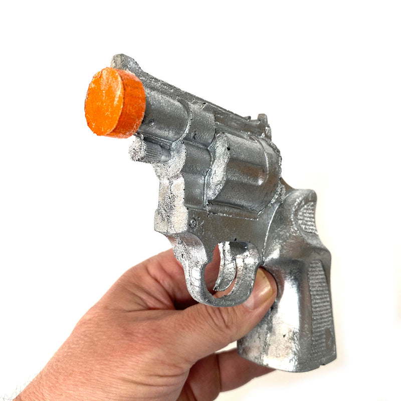 Foam Rubber 38 Snub Nose Revolver Inert Handgun Pistol Prop