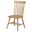 Andrews Windsor Spindle Back Dining Side Chair Light Ash (Set of 2)