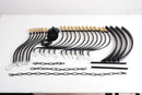 18-Light Industrial Iron Candle Chandelier