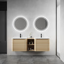 60'' Wall-Mounted Bathroom Vanity with Storage