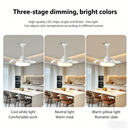 Bulb-Type Small Ceiling Fan with Retractable Blades and Remote Control by HouseOfZazla