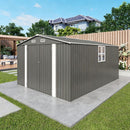 Outdoor Storage Shed With Lockable Doors by HouseOfZazla