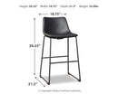 Centiar - Upholstered Barstool (Set of 2)