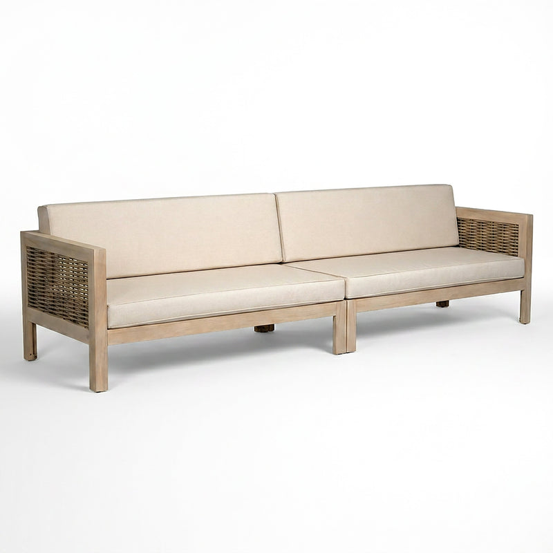 Emir Acacia 4 Seater Sofa Set, photo 3 of 10