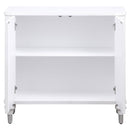 Angus - 2 Door Mandala Accent Cabinet - White