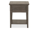 Paxton Place - Rectangular End Table - Dovetail Gray