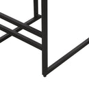 Elegant Bar Stool Set With Backrest And Footrest, Counter Height (Set of 2) by HouseOfZazla