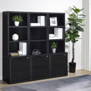 Geary - 3 Shelf Bookcase With USB Charging And Lockable Top Drawer by HouseOfZazla