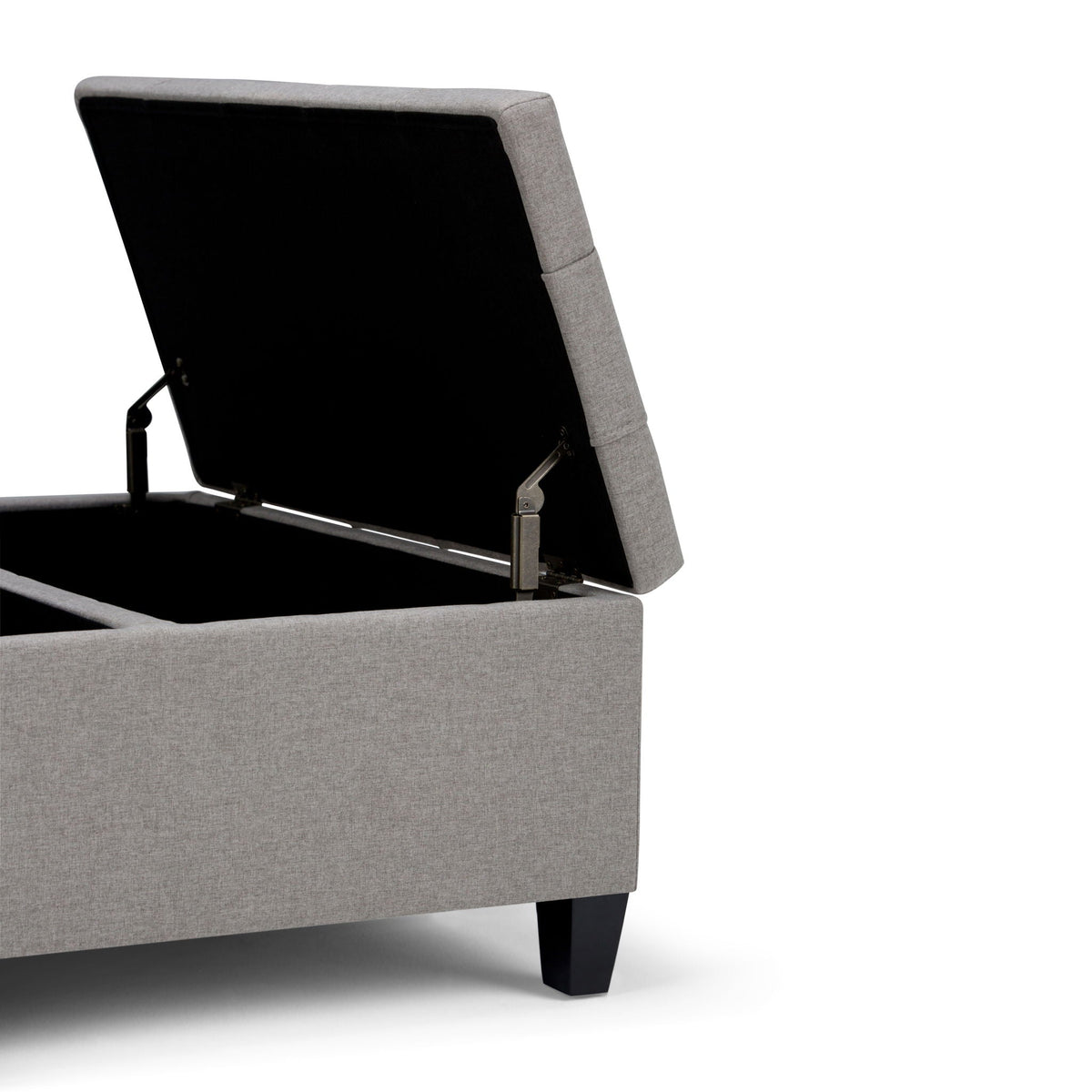 Harrison - Upholstered Coffee Table Storage Ottoman, photo 39 of 40