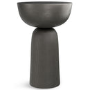 Hughes - Cast Aluminum Side Table - Black by Unique Piece Furniture